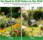 Garden Wire Trellis for Climbing Plants 30m Stainless
