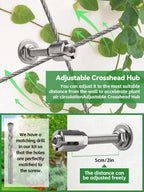 Garden Wire Trellis for Climbing Plants 30m Stainless