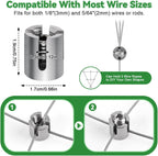 Garden Wire Trellis for Climbing Plants 30m Stainless