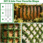 Garden Wire Trellis for Climbing Plants 30m Stainless