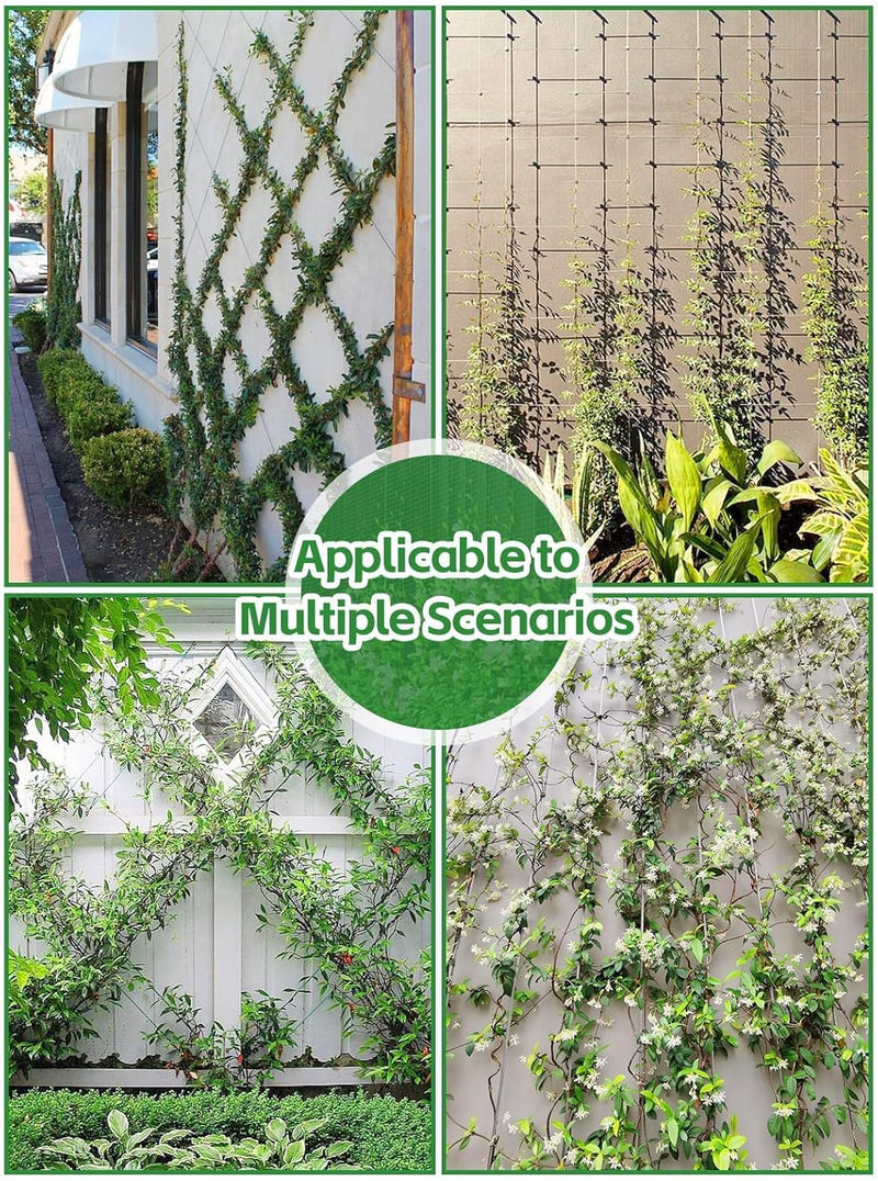 30m Stainless Steel Garden Wire Trellis for Climbing