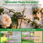 Garden Wire Trellis for Climbing Plants 30m Stainless