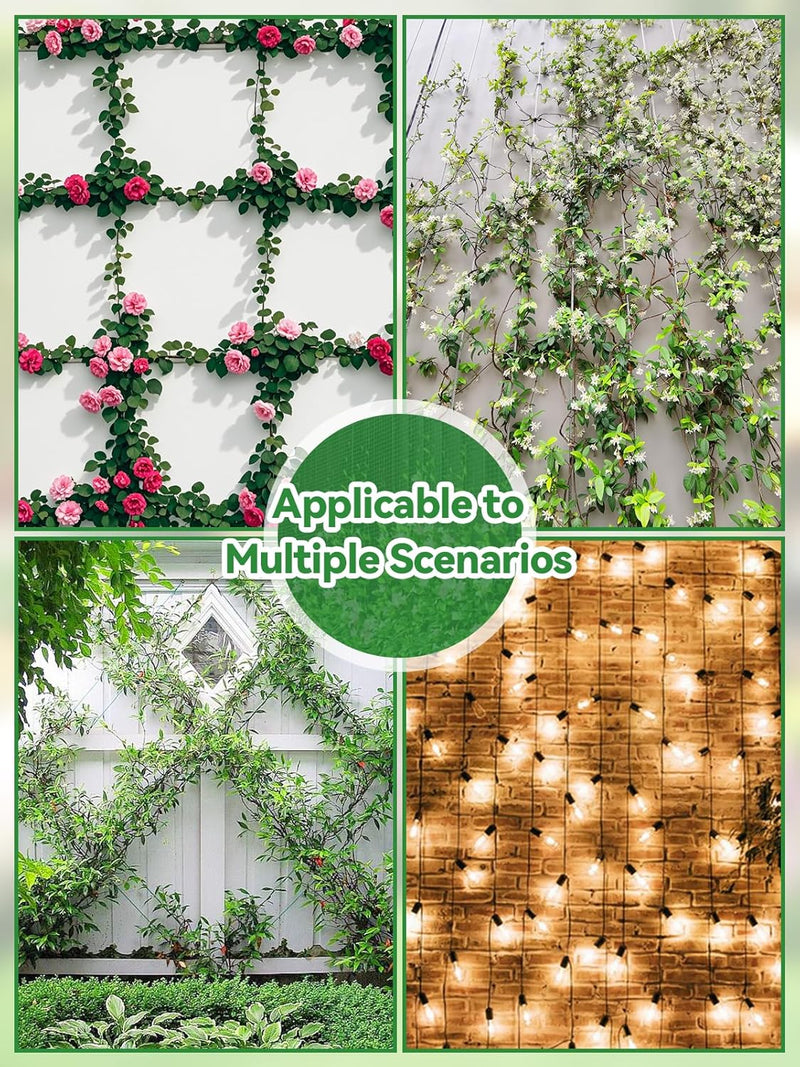 30m Stainless Steel Garden Wire Trellis for Climbing
