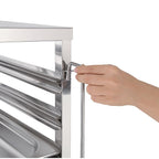 Gastronorm Racking Trolley 7 Level 900x380x557MM Catering