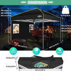 Gazebo 3 X 3 M Waterproof Stable Winterproof