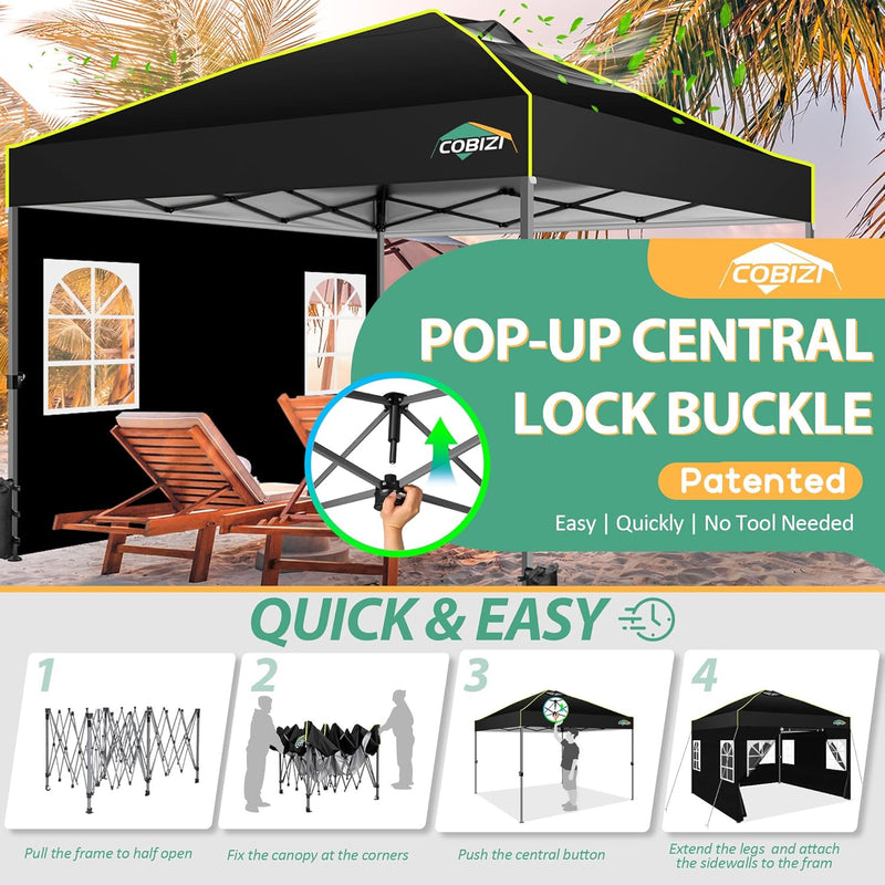 Gazebo 3 X 3 M Waterproof Stable Winterproof