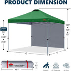 Gazebo Tent with 1 Sidewall