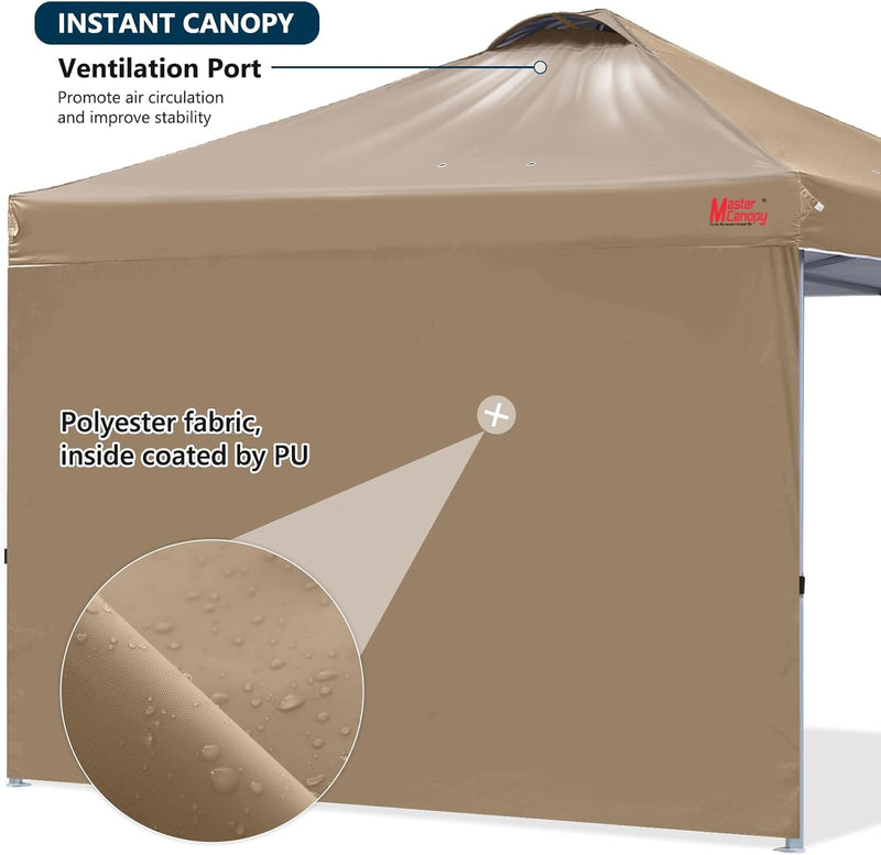 Gazebo Tent with 1 Sidewall