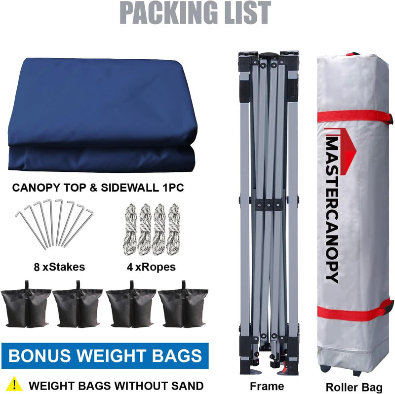 Gazebo Tent with 1 Sidewall