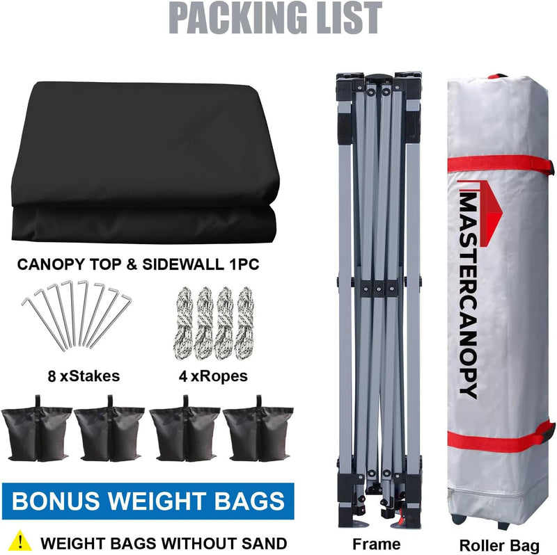 Gazebo Tent with 1 Sidewall