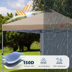 Gazebo Tent with 1 Sidewall