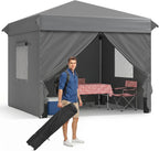 Gazebo with Sides 3m X 2 Mesh Windows