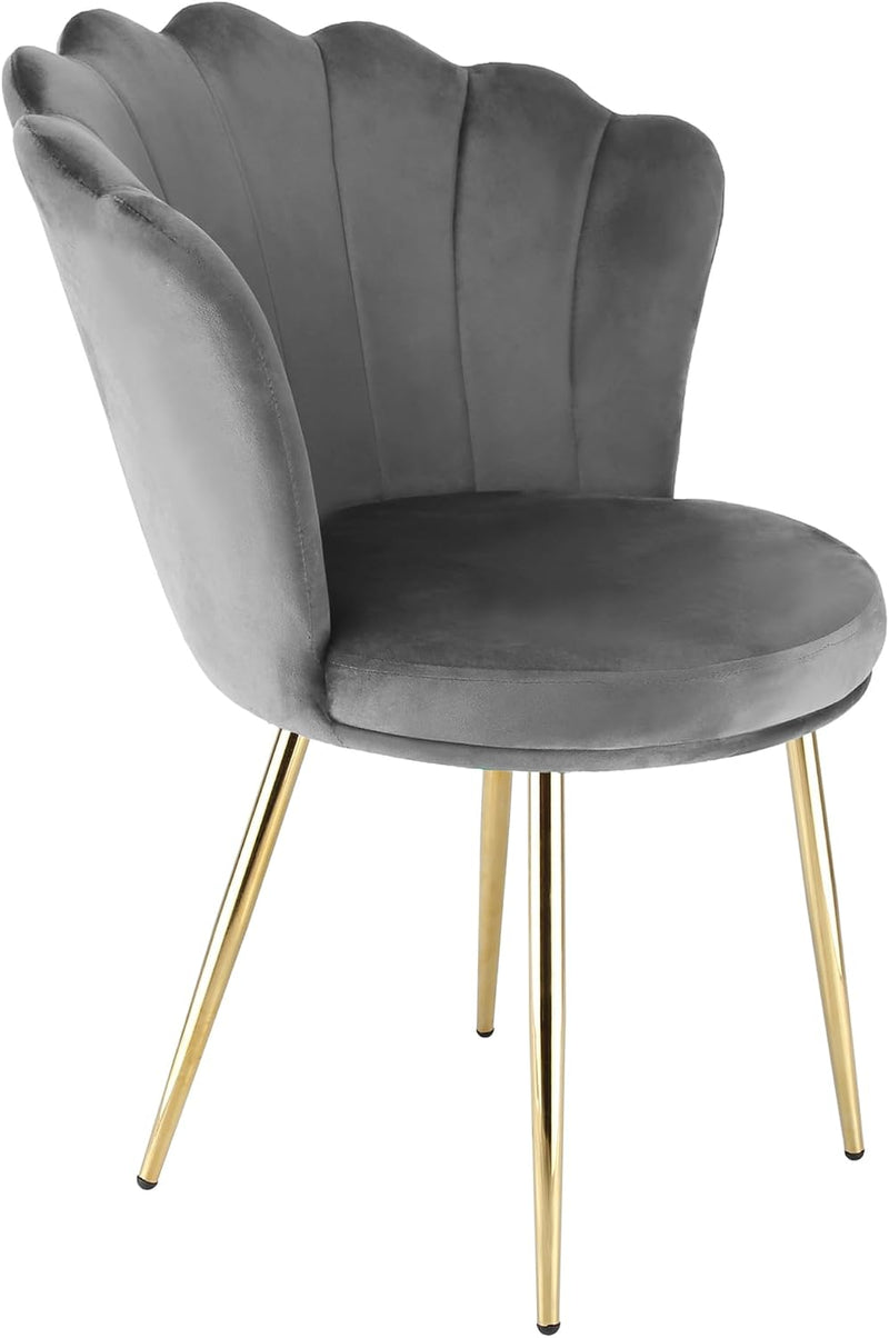Genesis Flora Accent Chair with Petal Back Armchair