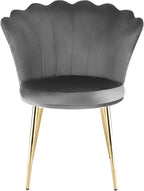 Genesis Flora Accent Chair with Petal Back Armchair