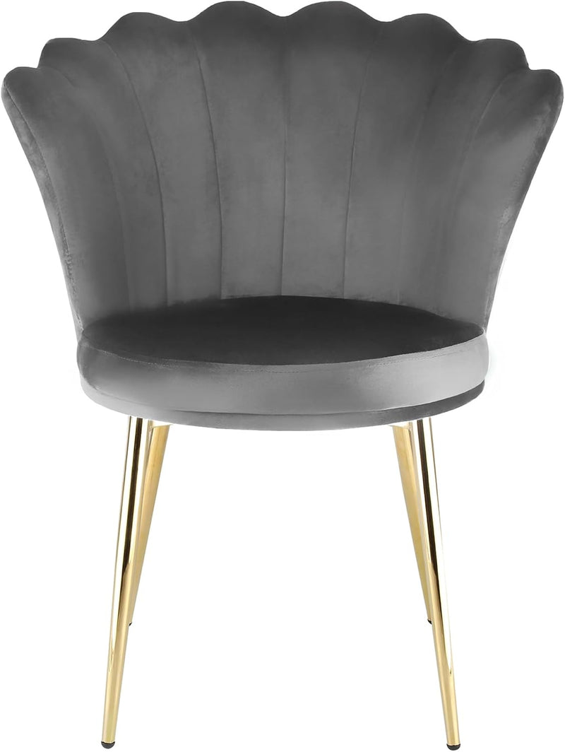Genesis Flora Accent Chair with Petal Back Armchair
