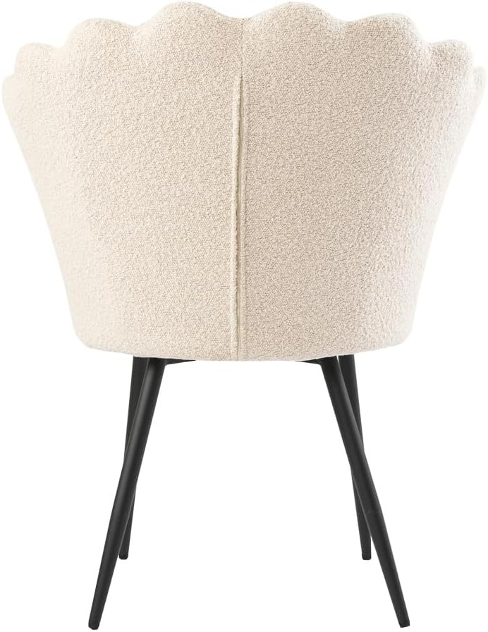 Genesis Flora Accent Chair with Petal Back Armchair