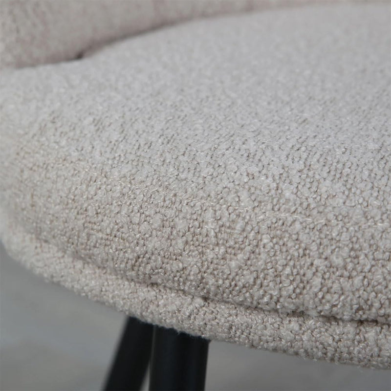 Genesis Flora Accent Chair with Petal Back Armchair