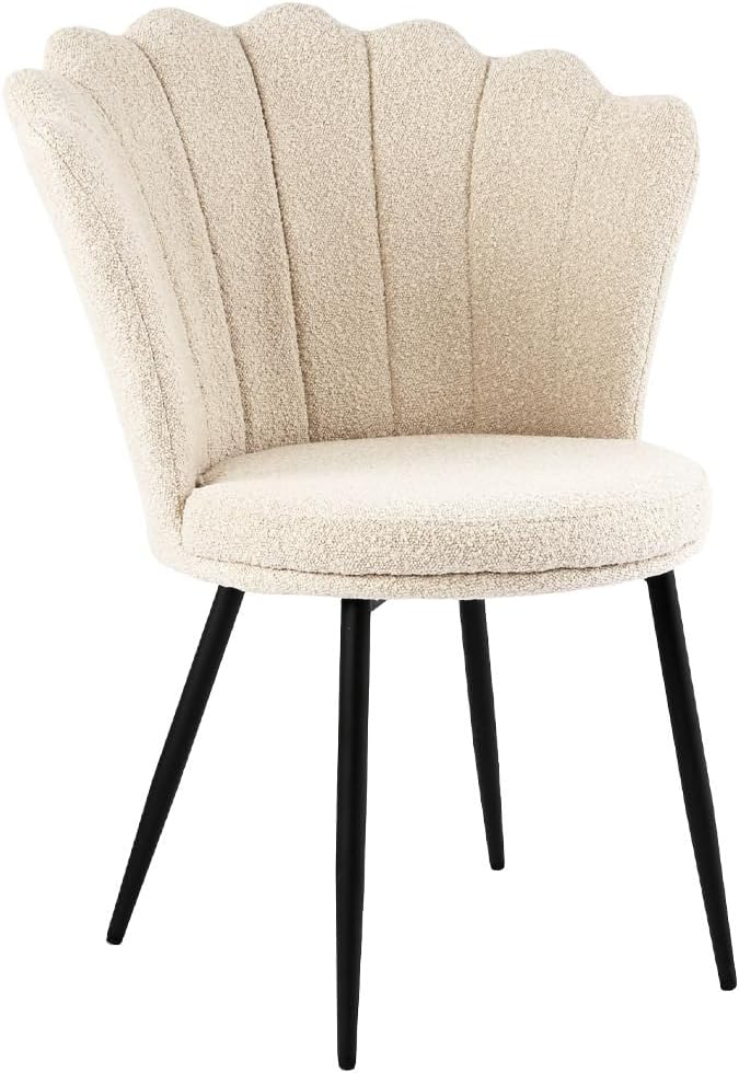 Genesis Flora Accent Chair with Petal Back Armchair