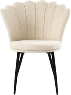 Genesis Flora Accent Chair with Petal Back Armchair