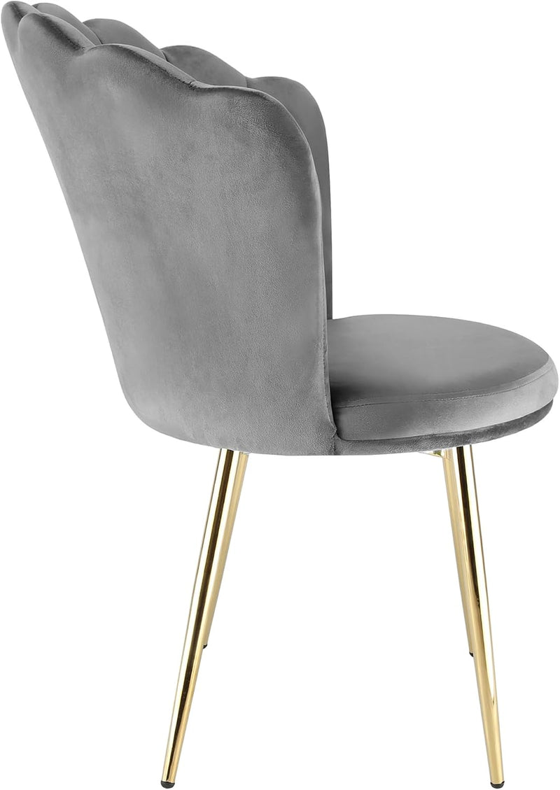 Genesis Flora Accent Chair with Petal Back Armchair