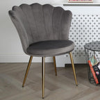 Genesis Flora Accent Chair with Petal Back Armchair