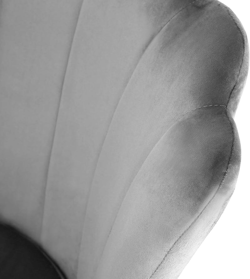 Genesis Flora Accent Chair with Petal Back Armchair