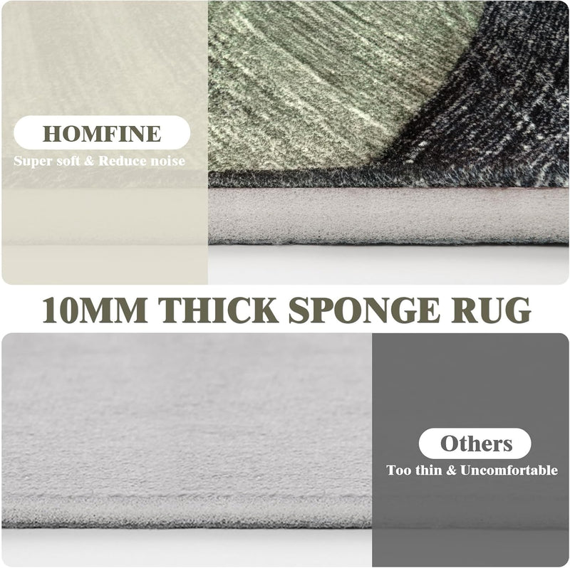 Geometric Modern Soft Sponge Material Area Rug