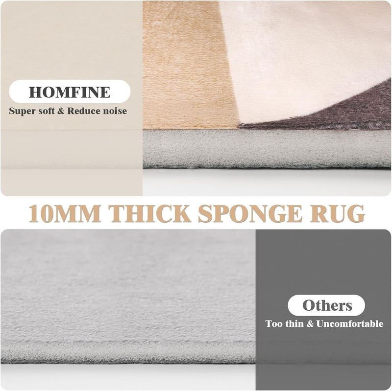 Geometric Modern Soft Sponge Material Area Rug