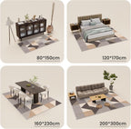Geometric Modern Soft Sponge Material Area Rug