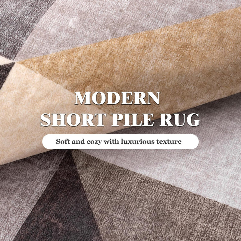Geometric Modern Soft Sponge Material Area Rug