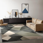 Geometric Modern Soft Sponge Material Area Rug