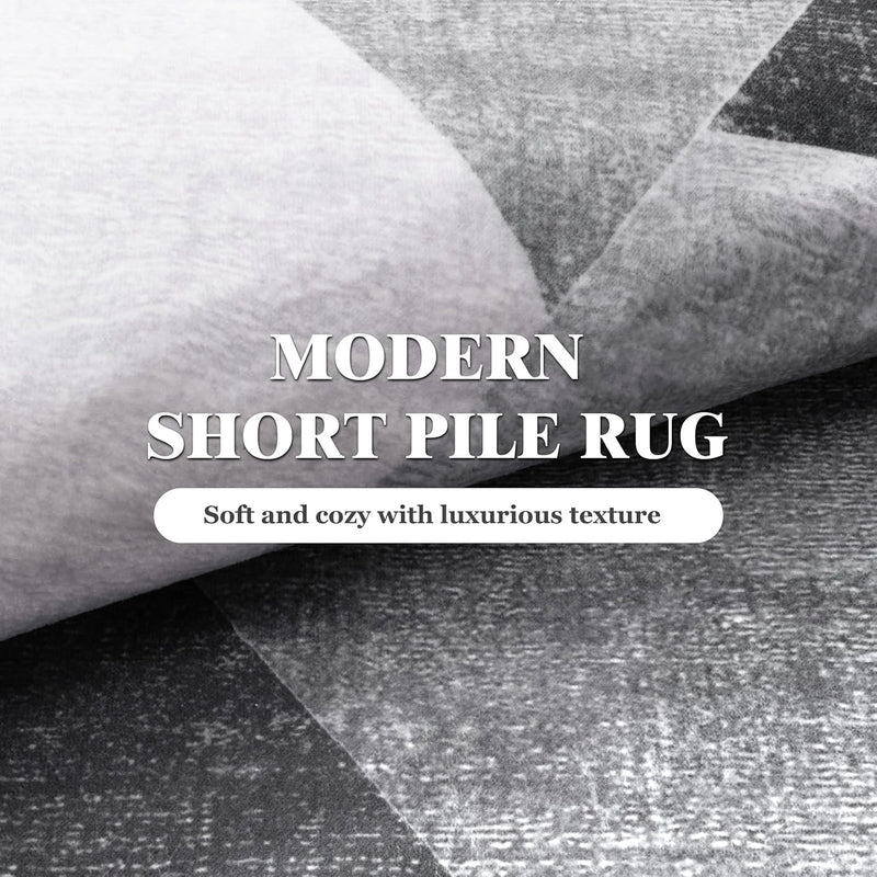 Geometric Modern Soft Sponge Material Area Rug