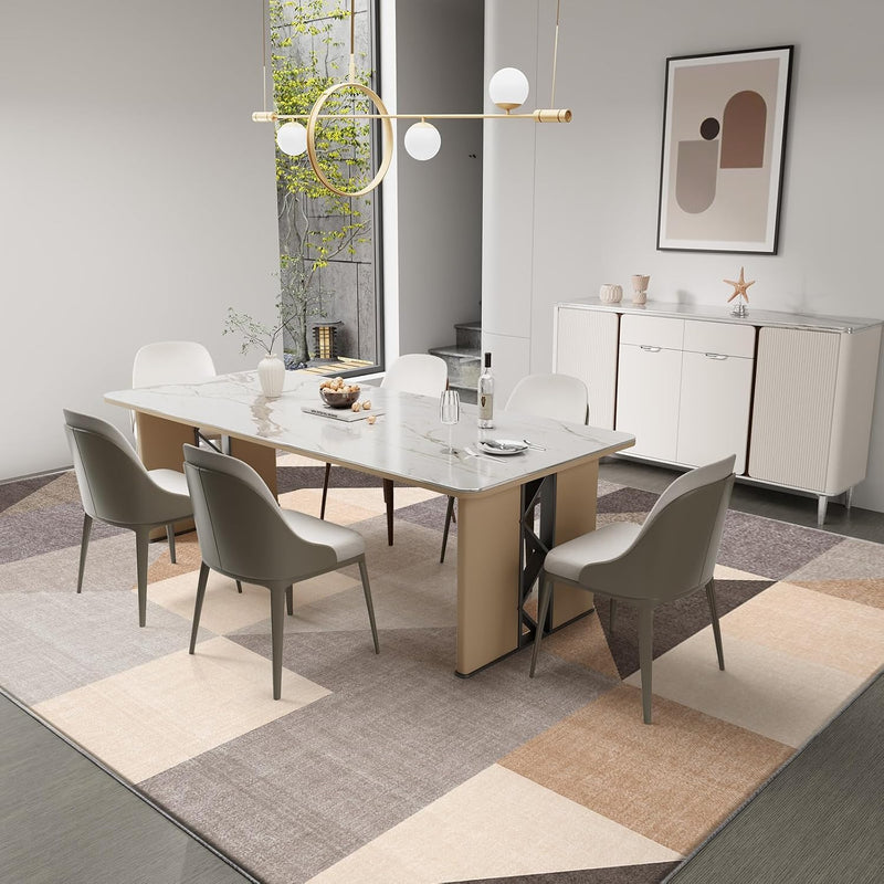 Geometric Modern Soft Sponge Material Area Rug