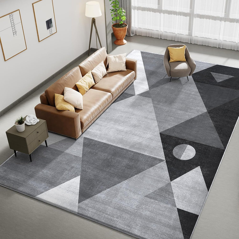 Geometric Modern Soft Sponge Material Area Rug