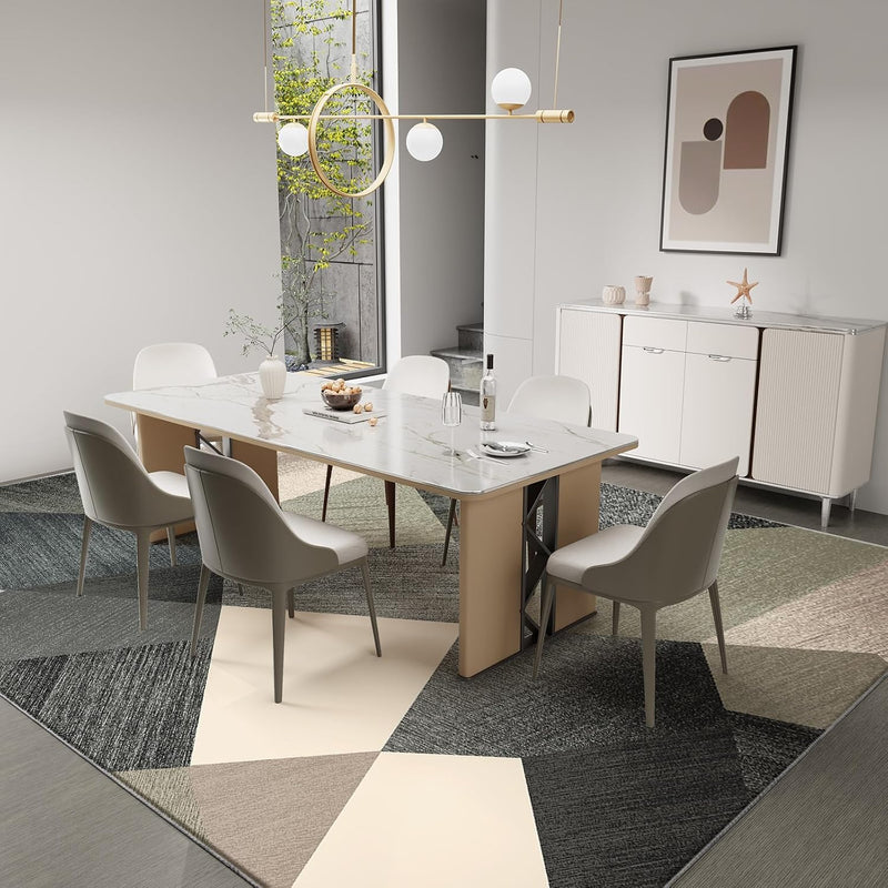 Geometric Modern Soft Sponge Material Area Rug