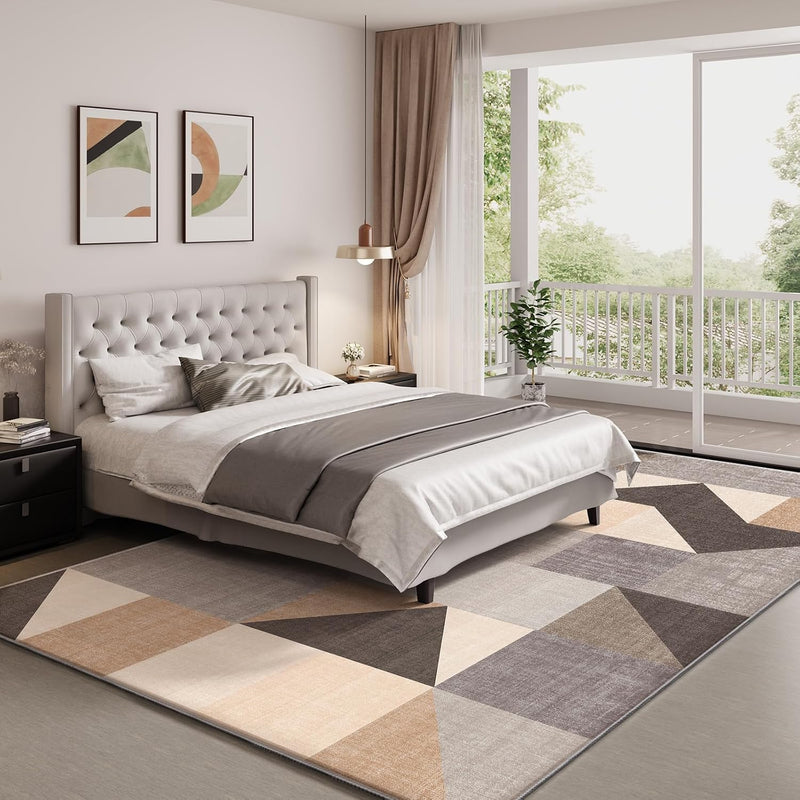 Geometric Modern Soft Sponge Material Area Rug