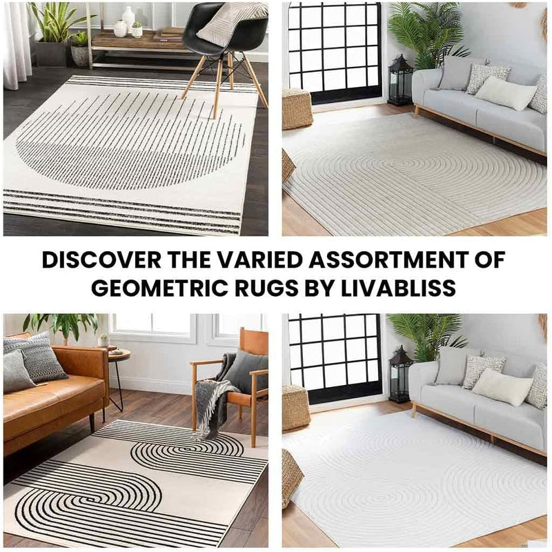 Geometric Rug Kitchen