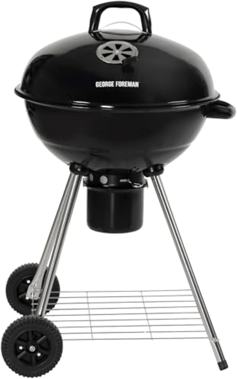 Portable Bbq Round Kettle 47.5CM Adjustable Vent