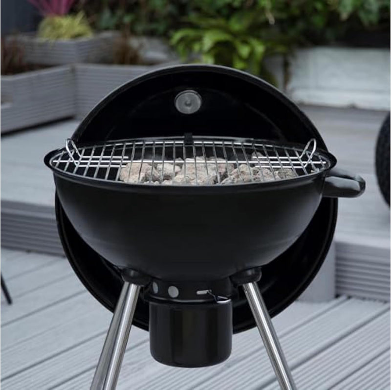 Portable Bbq Round Kettle 47.5CM Adjustable Vent