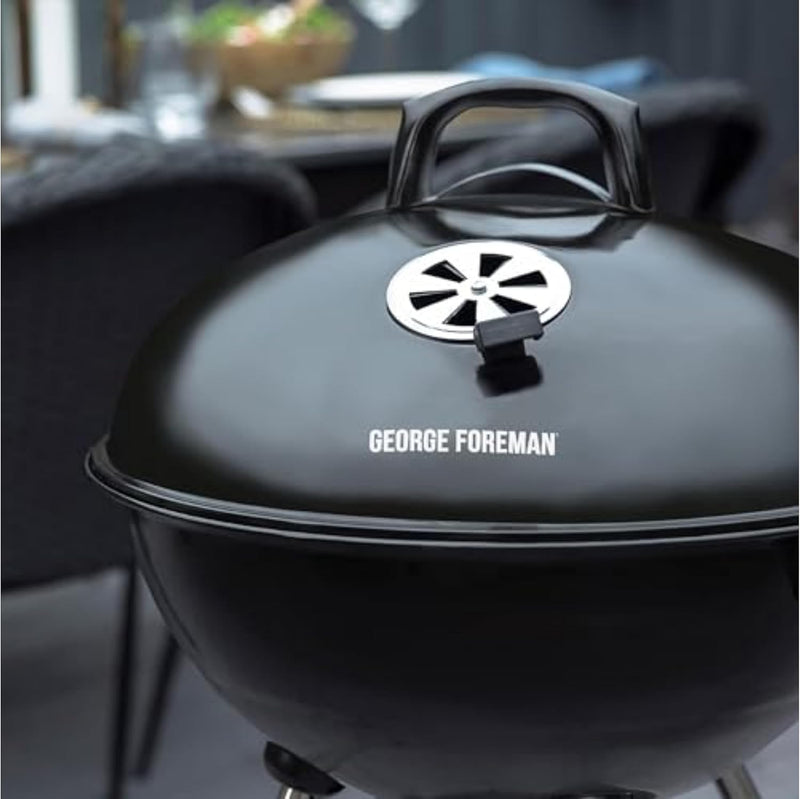 Portable Bbq Round Kettle 47.5CM Adjustable Vent