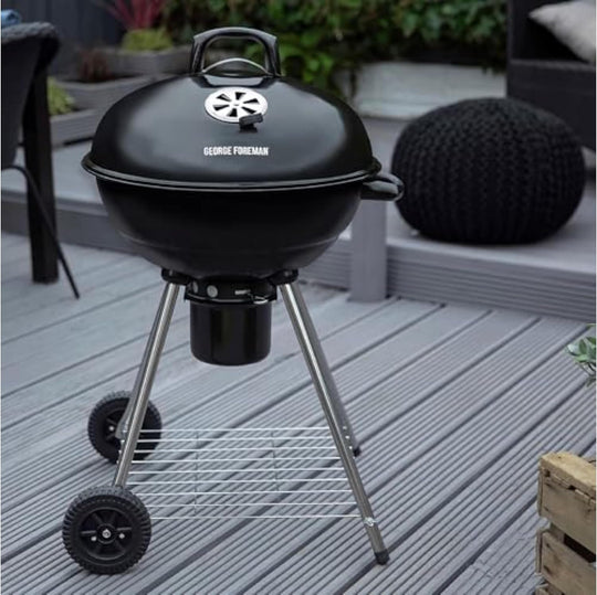 Portable Bbq Round Kettle 47.5CM Adjustable Vent