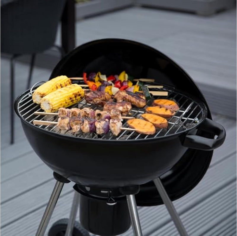 Portable Bbq Round Kettle 47.5CM Adjustable Vent