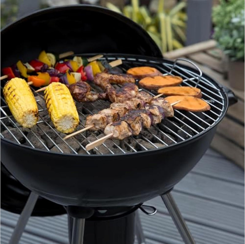 Portable Bbq Round Kettle 47.5CM Adjustable Vent