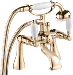 Georgian Bath Shower Mixer Tap Kit Finish Traditional