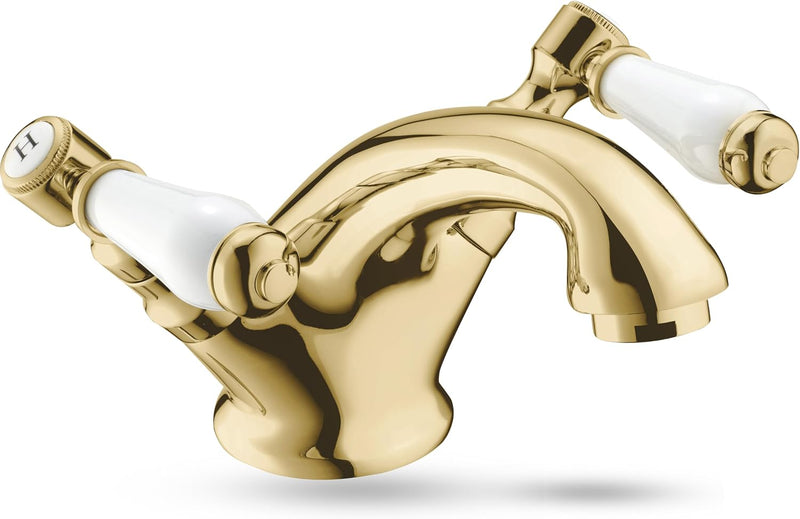 Georgian Mono Bathroom Basin Mixer Tap Finish Classic