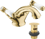 Georgian Mono Bathroom Basin Mixer Tap Finish Classic