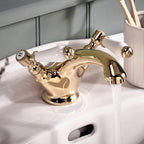 Georgian Mono Bathroom Basin Mixer Tap Finish Classic