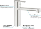 Get Kitchen Sink Mixer Tap Size 200 Supersteel