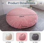 Giant Bean Bag Bed Round Chair Large Sofa