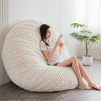 Giant Bean Bag Bed Round Chair Large Sofa